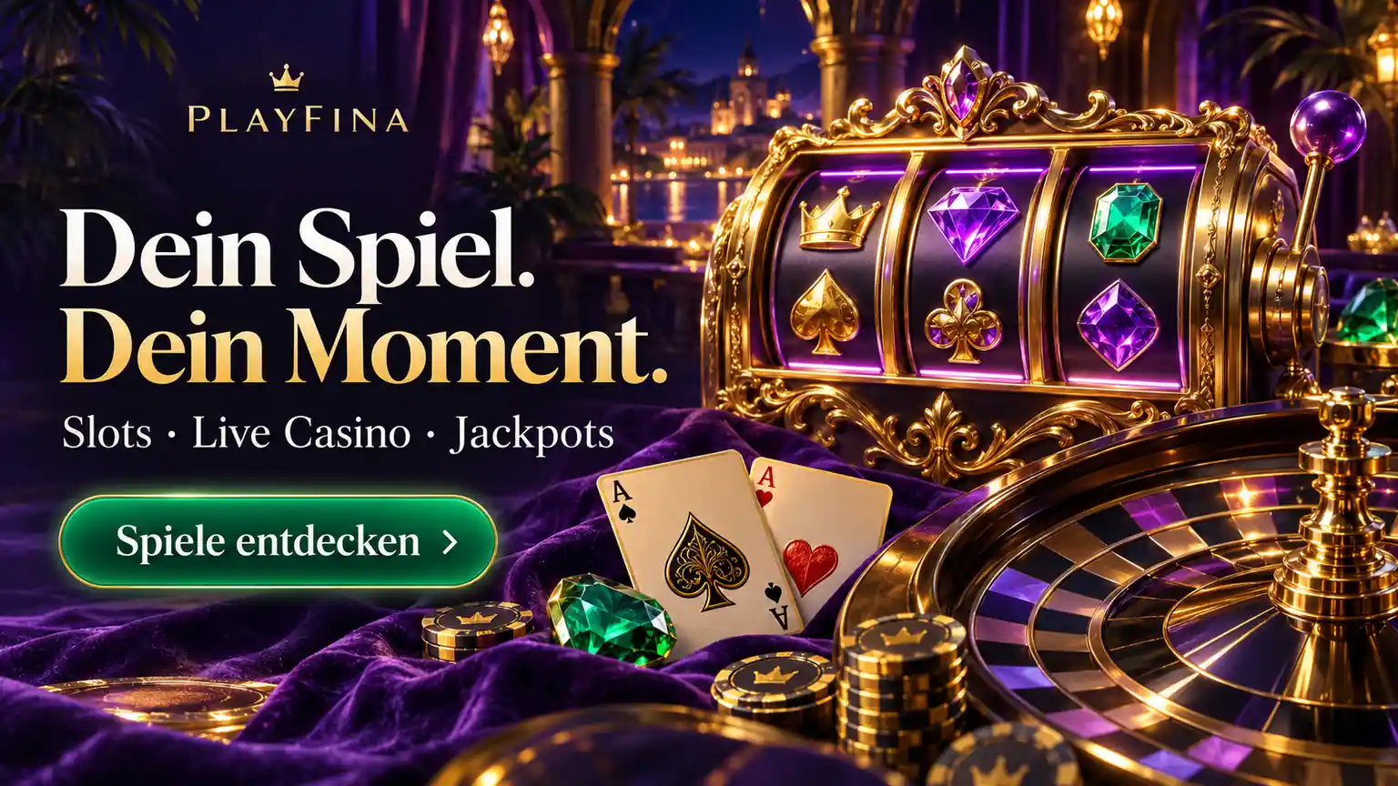 Playfina Casino Slots und Jackpots